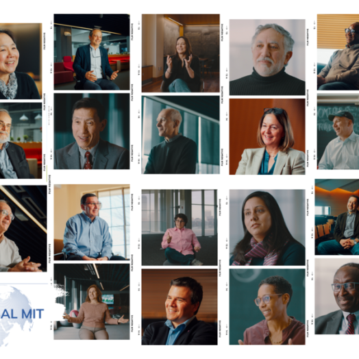Collage of MIT faculty
